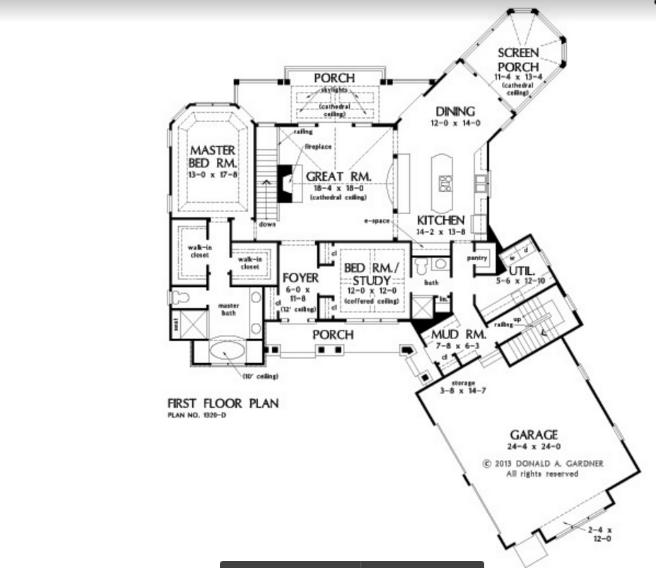 Floorplan Butler Ridge 1